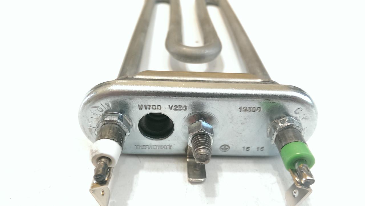 ТЕН для пральної машини Thermowatt 1700W L-170 з місцем під датчик (0154) - фото 3