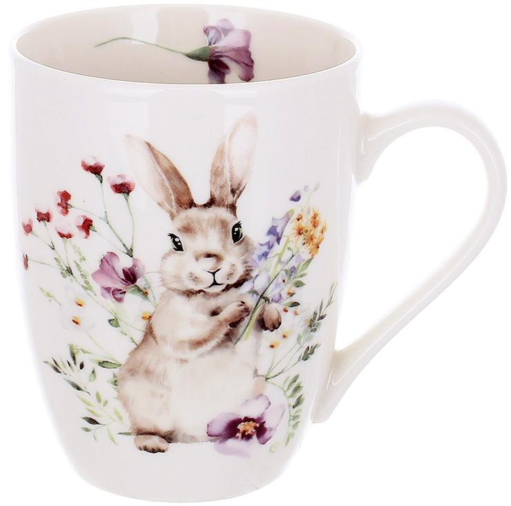 Кружка фарфоровая Весенняя История 340 мл (BD-K093)