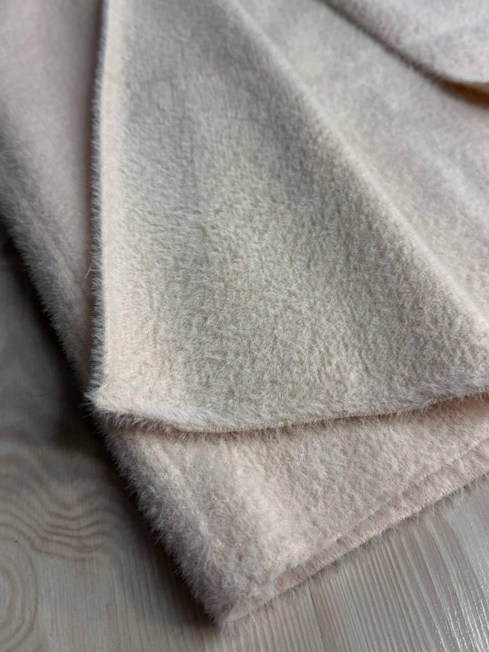 Кардиган жіночий Fancy Matinee 30740 ангора довгий з кишенями OS Молочний (4872) - фото 6