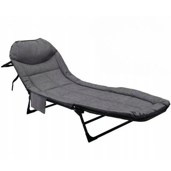 Шезлонг-лежак Bonro B2002-3 Oxford 600D до 120 кг Серый (6-76-42400529)