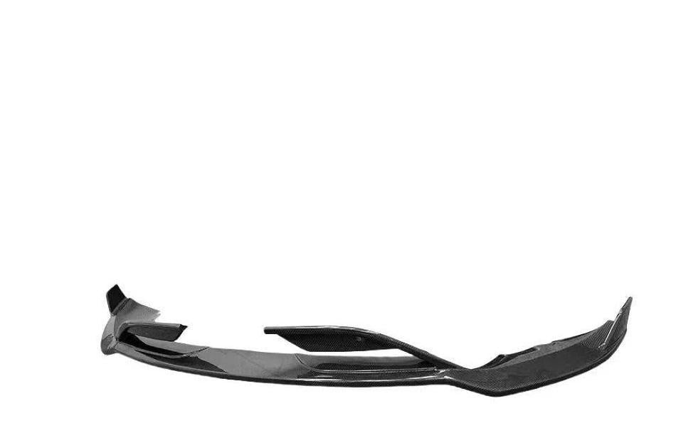 Накладка на передний бампер Carbon Lip для GLE53/AMG-Line 2023-2026 DDCarbon для Mercedes GLE W167 2018- гг. натуральный карбон (165815)