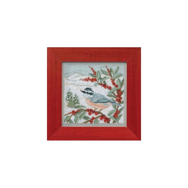 Набор для вышивания крестиком Mill Hill MH144303 Nuthatch (44704)