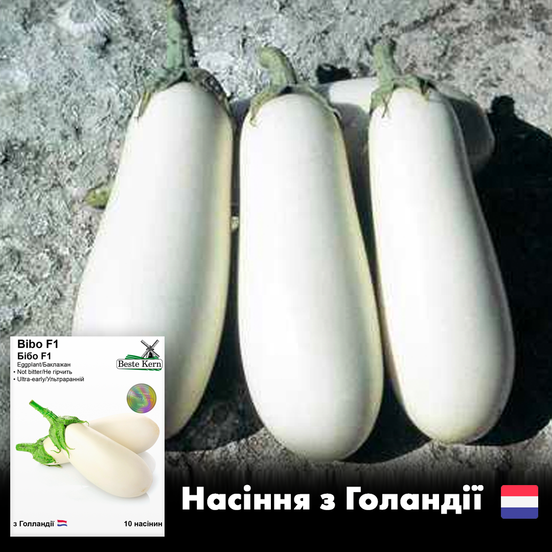 Насіння баклажану Seminis Бібо F1 10 шт. (B2F1)