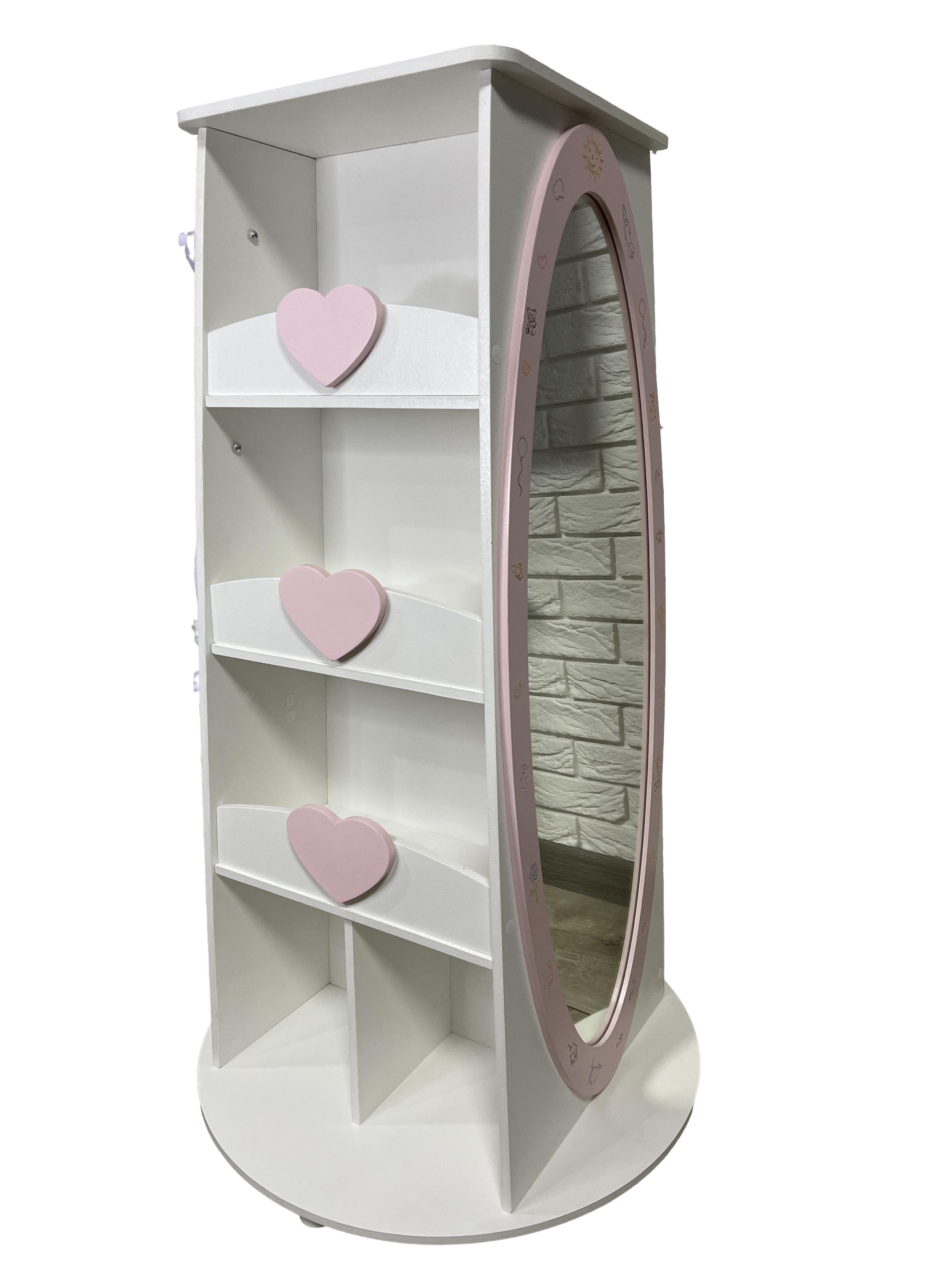 Дитяча шафа-трюмо Лагода полички 2 дзеркала (cde39bbe)