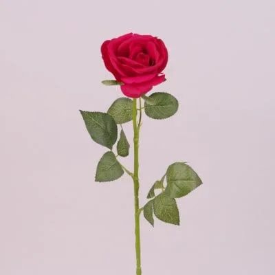 Штучна квітка Flora Троянда Червоний (73283)