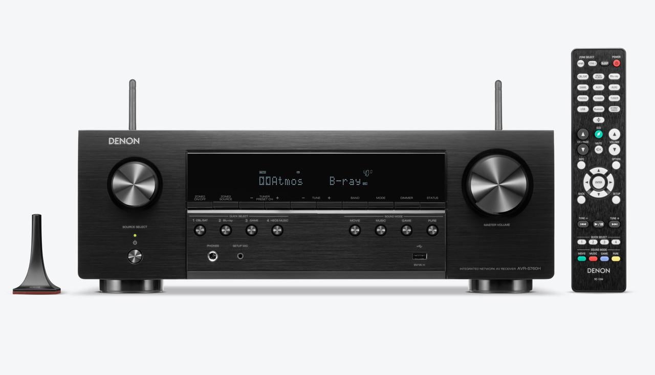 Ресивер AV Denon AVR S760H Чорний (00056)