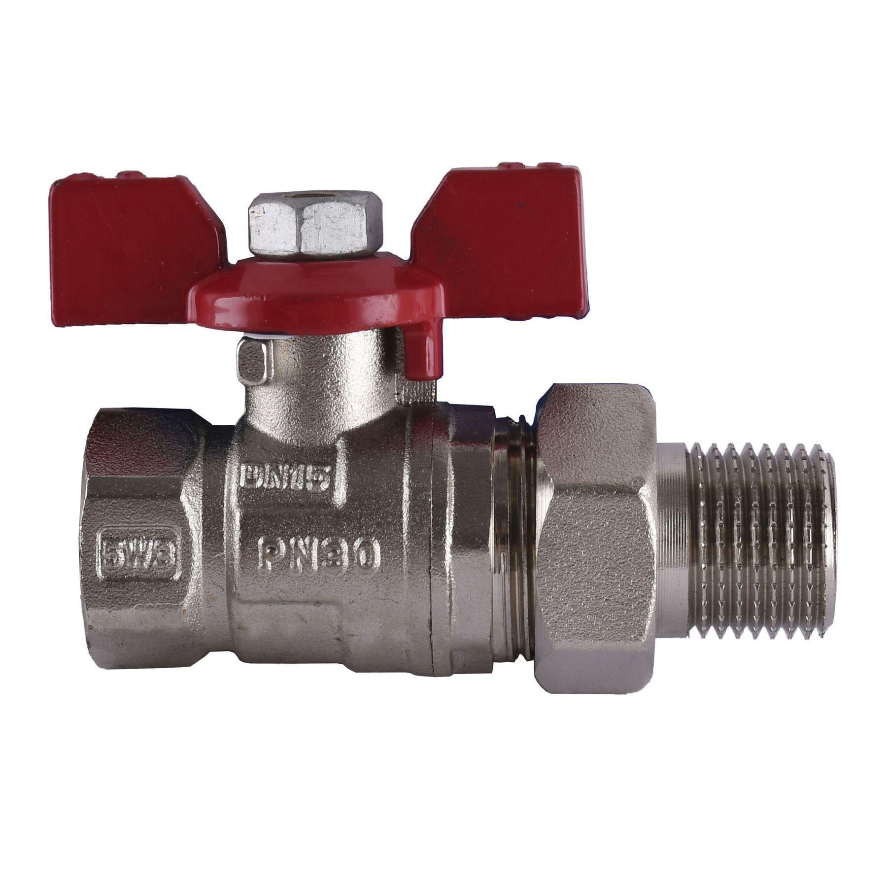 Кран кульовий прямий з американкою Arco 1/2″ SENA 154103 (000017425) Кран кульовий прямий з американкою Arco 1/2″ SENA 154103 (000017425)