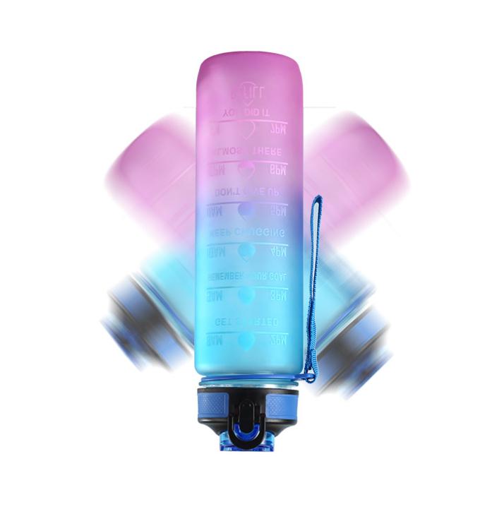 Бутылка мотивационная для воды спортивная многоразовая для детей и взрослых Refill 1000 мл - фото 7 Бутылка мотивационная для воды спортивная многоразовая для детей и взрослых Refill 1000 мл - фото 7