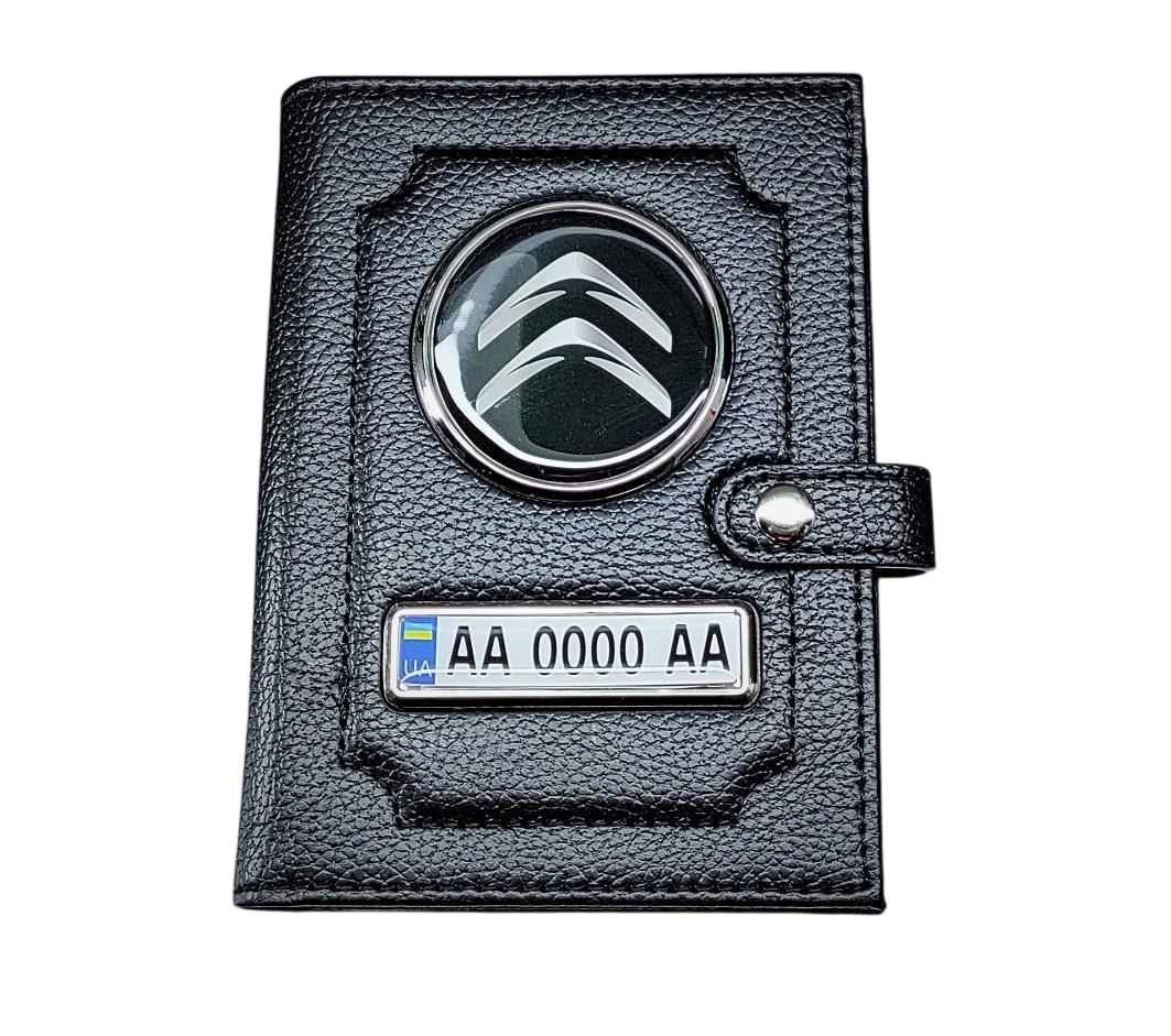 Портмоне Citroen с государственным номером (1799917236)
