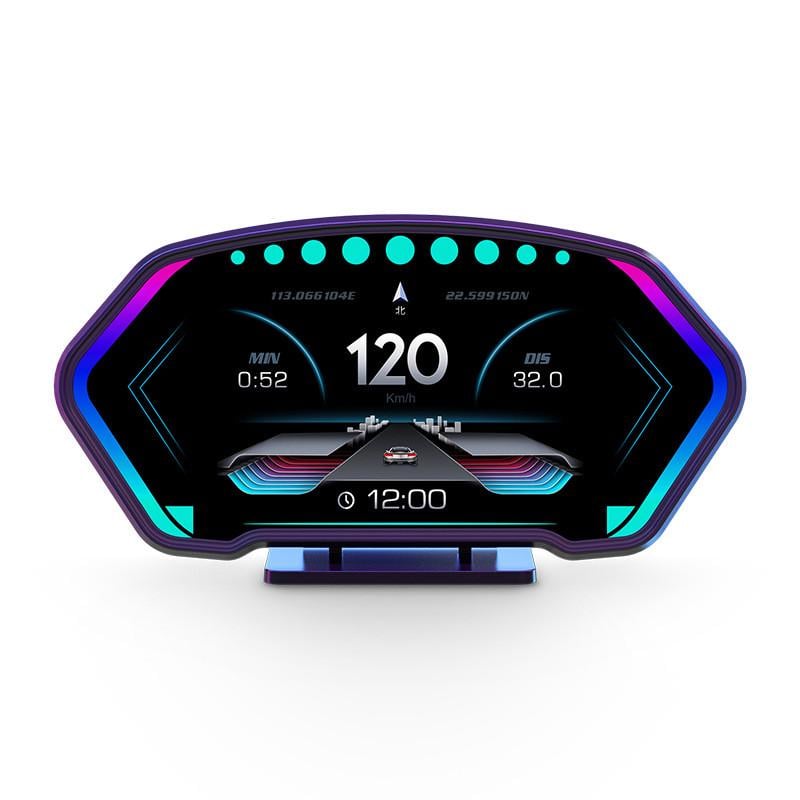 Компьютер автомобильный бортовой hud P3 obd2/гps (obd2)