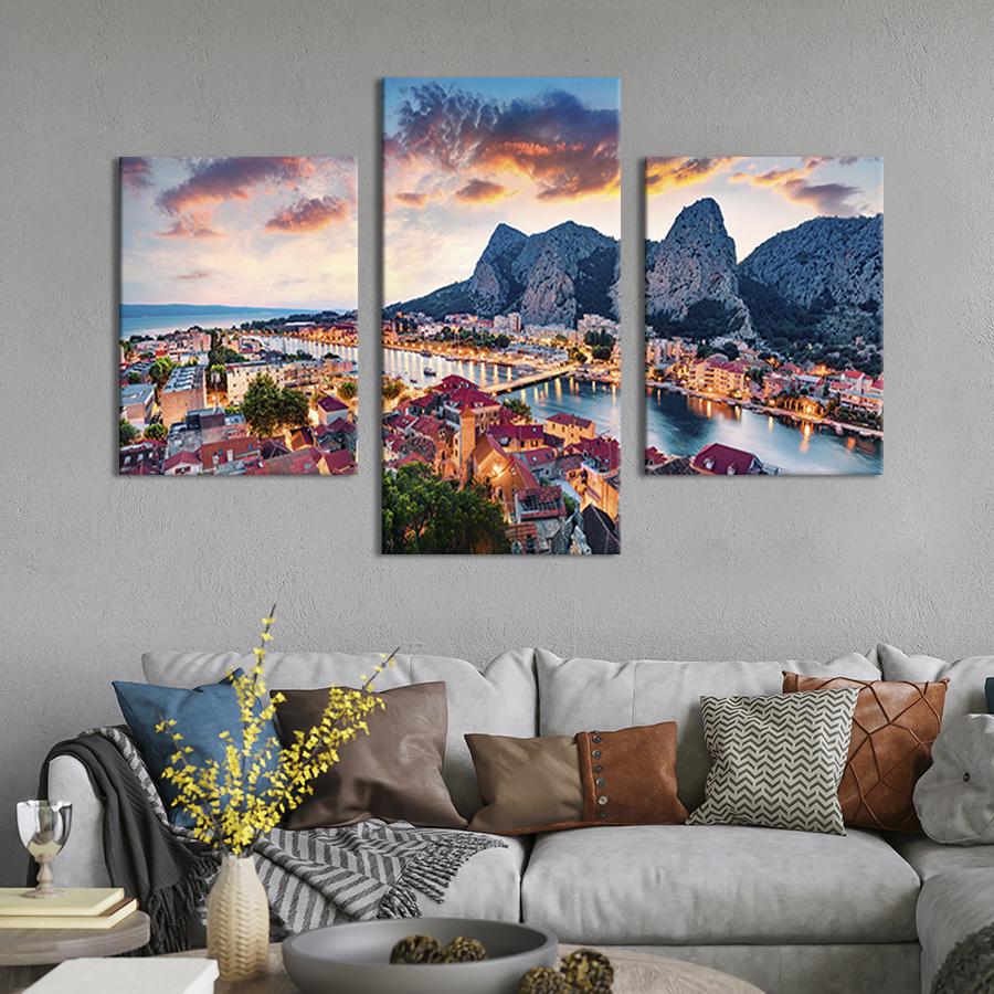 Картина для интерьера Южная Далмация в Хорватии 66x40 см (401-32)