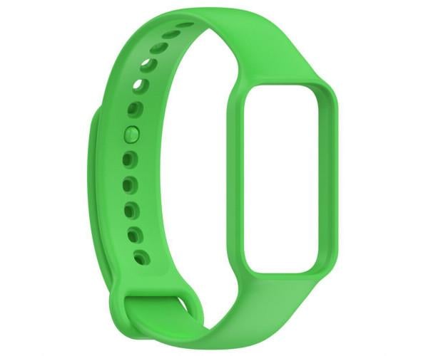 Ремешок Silicone для смарт-часов Xiaomi Mi Band 8 Active Салатовый