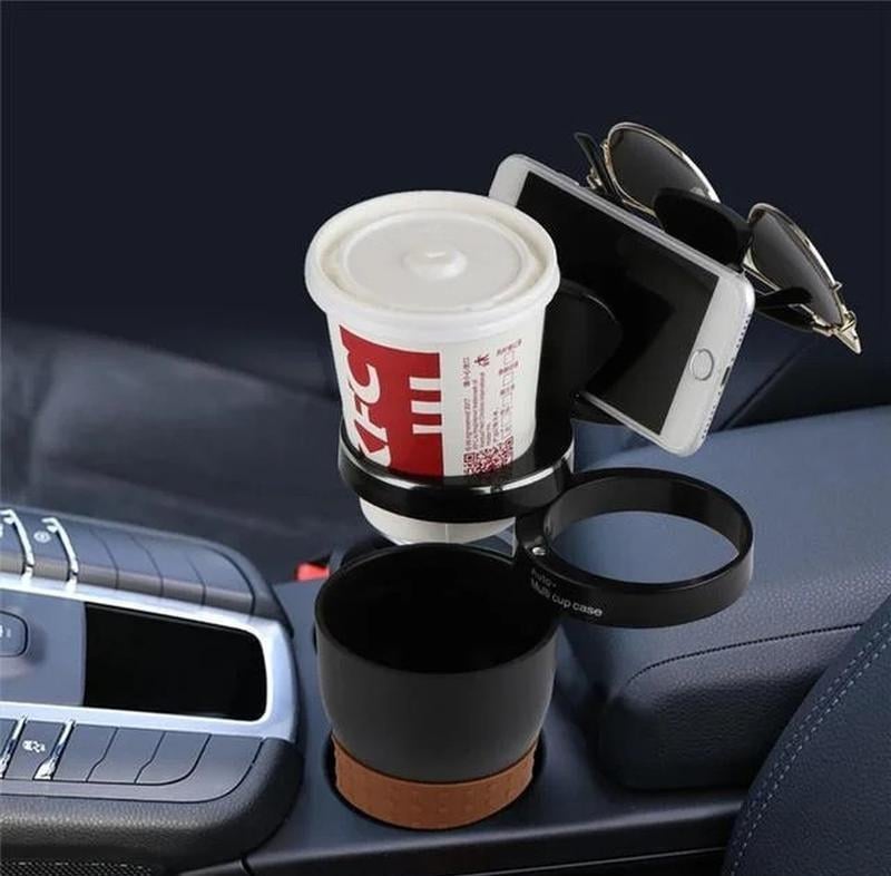 Підстаканник автомобільний Change Auto Multi Cup Case 5в1 Чорний - фото 4