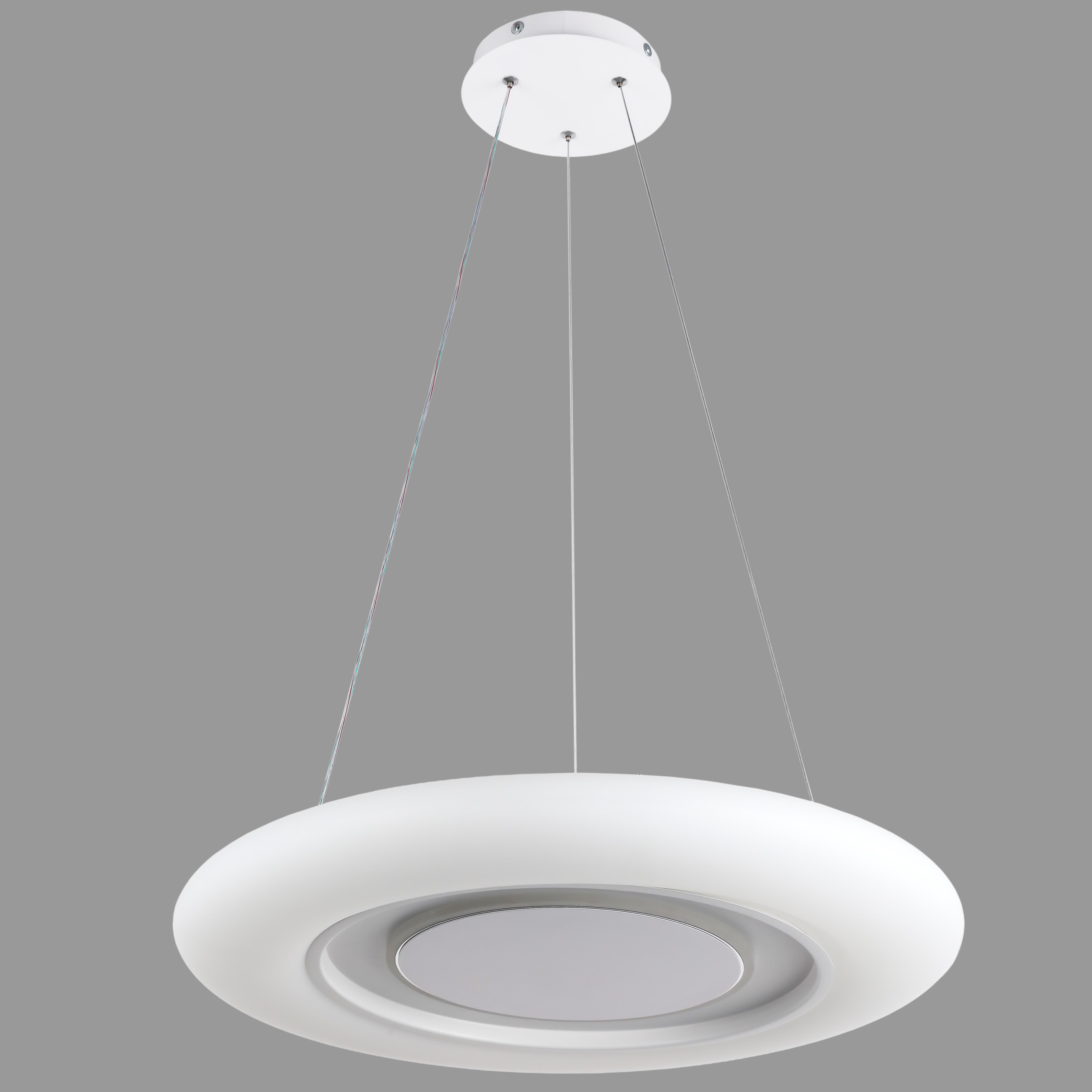 Люстра светодиодная подвесная 84W с пультом и приложением 60 см (97-MD6015 (600))