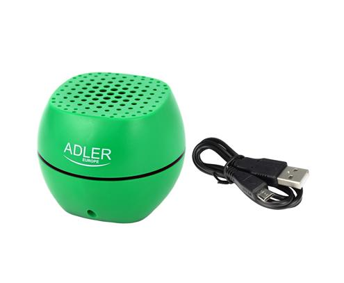 Колонка Bluetooth Adler AD 1141 Зелений - фото 2