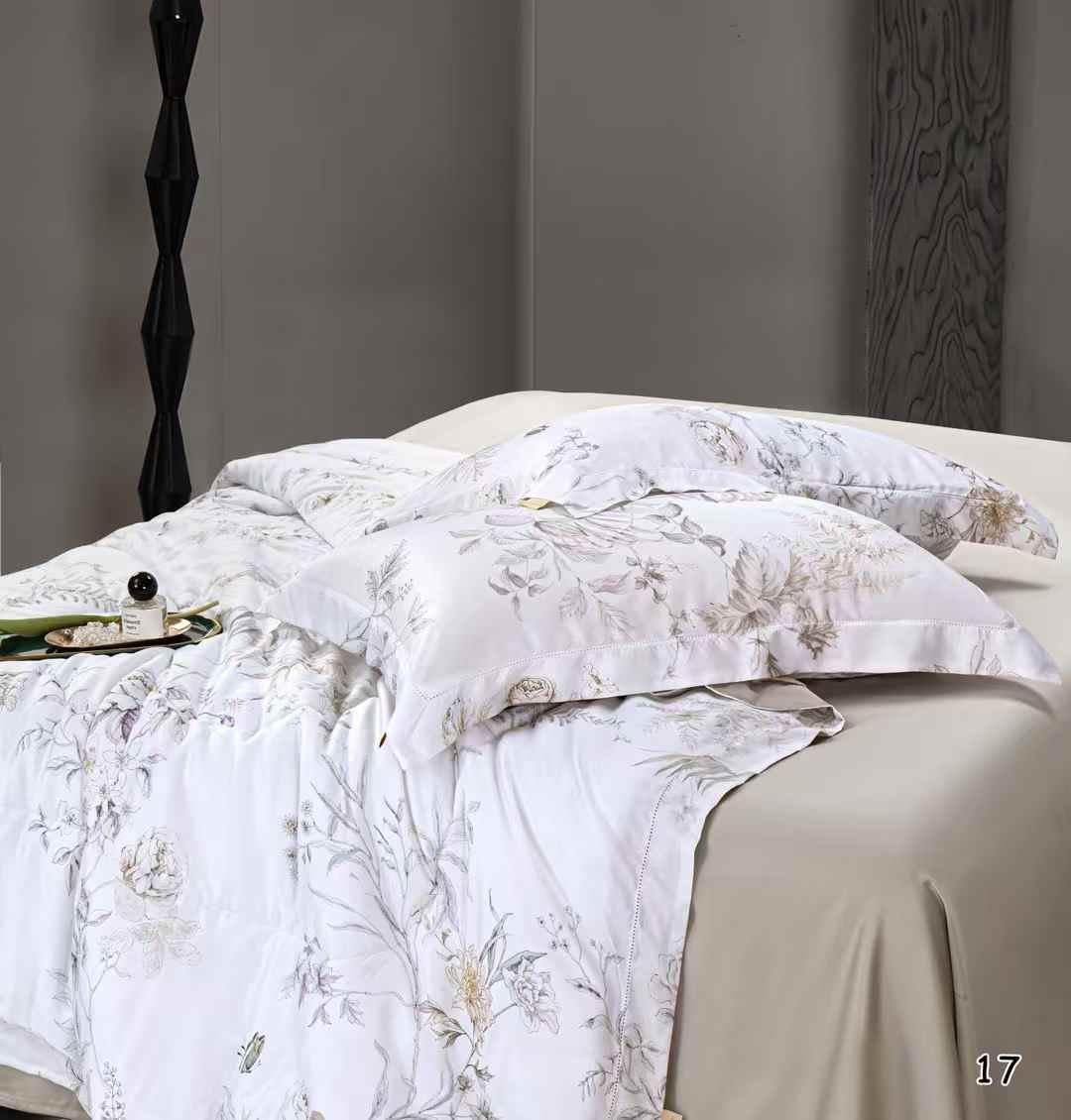 Комплект постільної білизни з ковдрою тенсел євро (70126) - фото 2 Комплект постільної білизни з ковдрою тенсел євро (70126) - фото 2