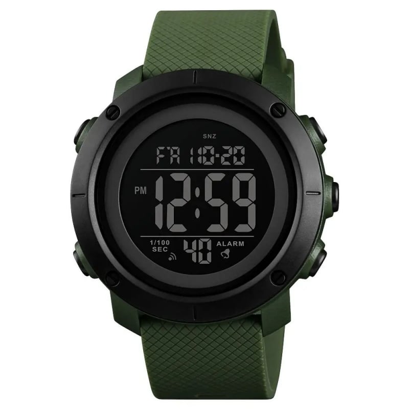 Годинник наручний чоловічий Skmei 1426AGBK Green/Black (tf4658)