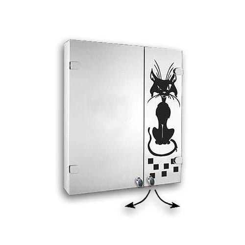 Шкафчик зеркальный 530х640х120 мм (838) - фото 2