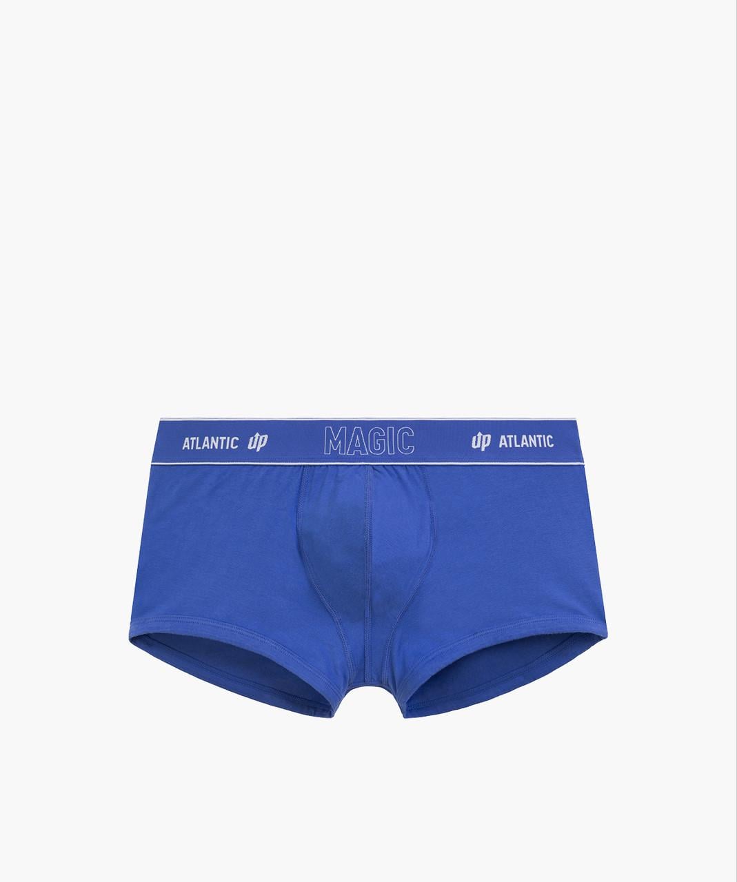 Боксери чоловічі Atlantic Magic Pocket MH-1200 з нашивною резинкою і анатомічною кишенею M Синій (2973675391)