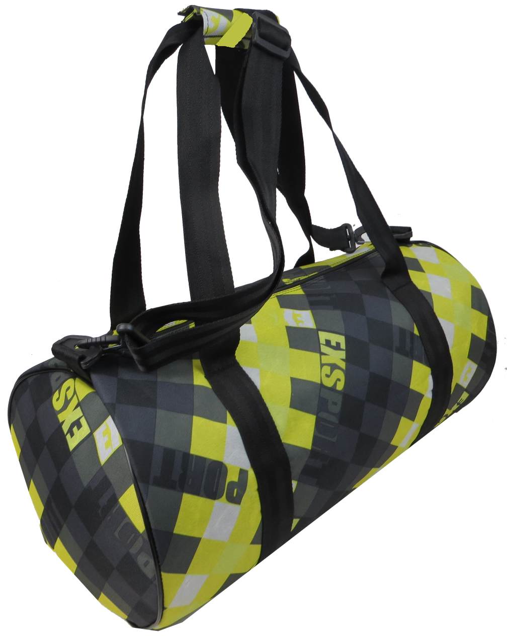 Сумка спортивная для тренировок Wallaby 28 л Салатовый с черным - фото 5