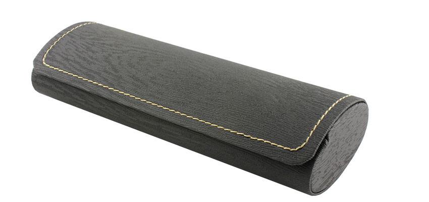 Футляр для очков R-B9003 ч из искусственной кожи на магните (04883)