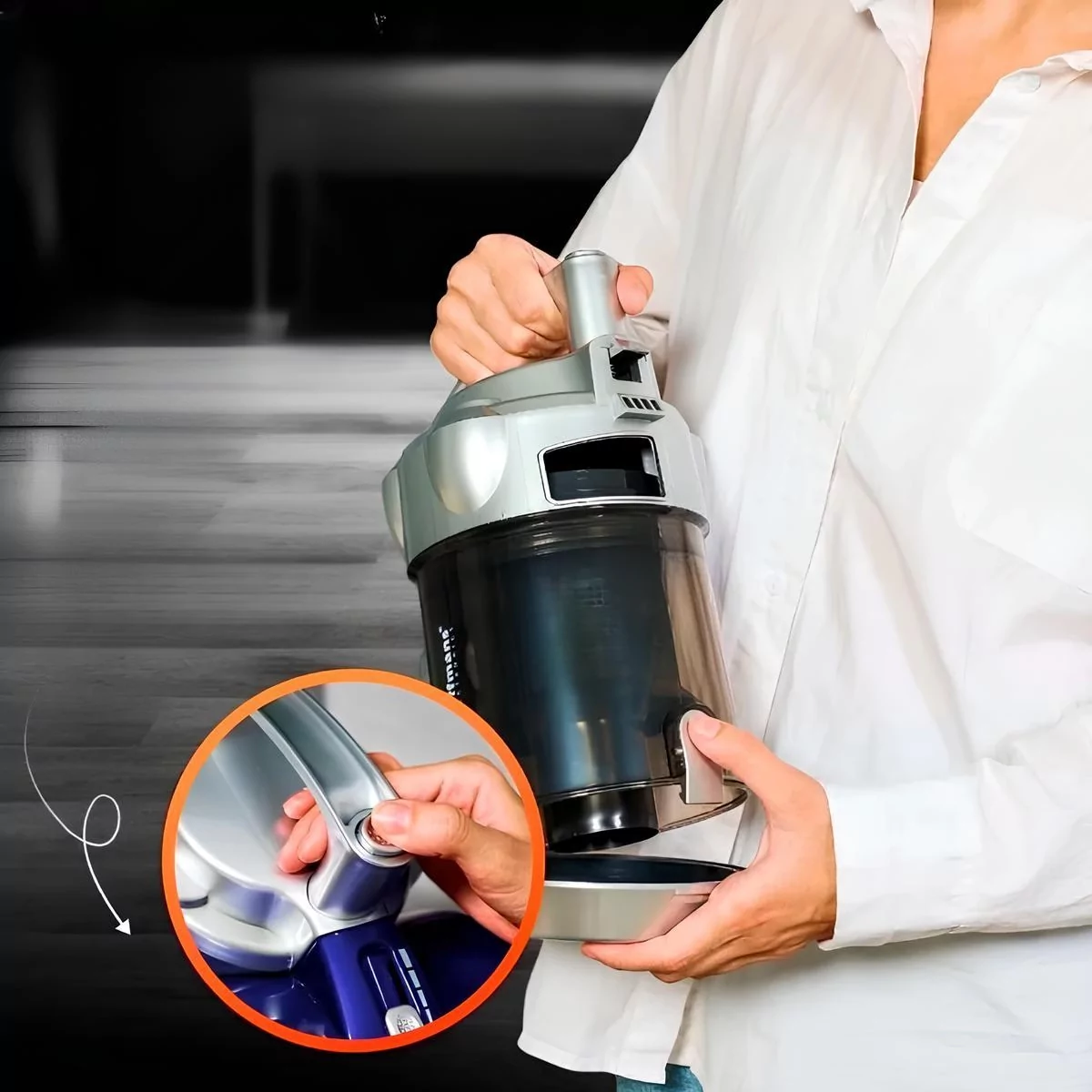 Пилосос Hoffmans циклонного типу (HM-8801) - фото 4