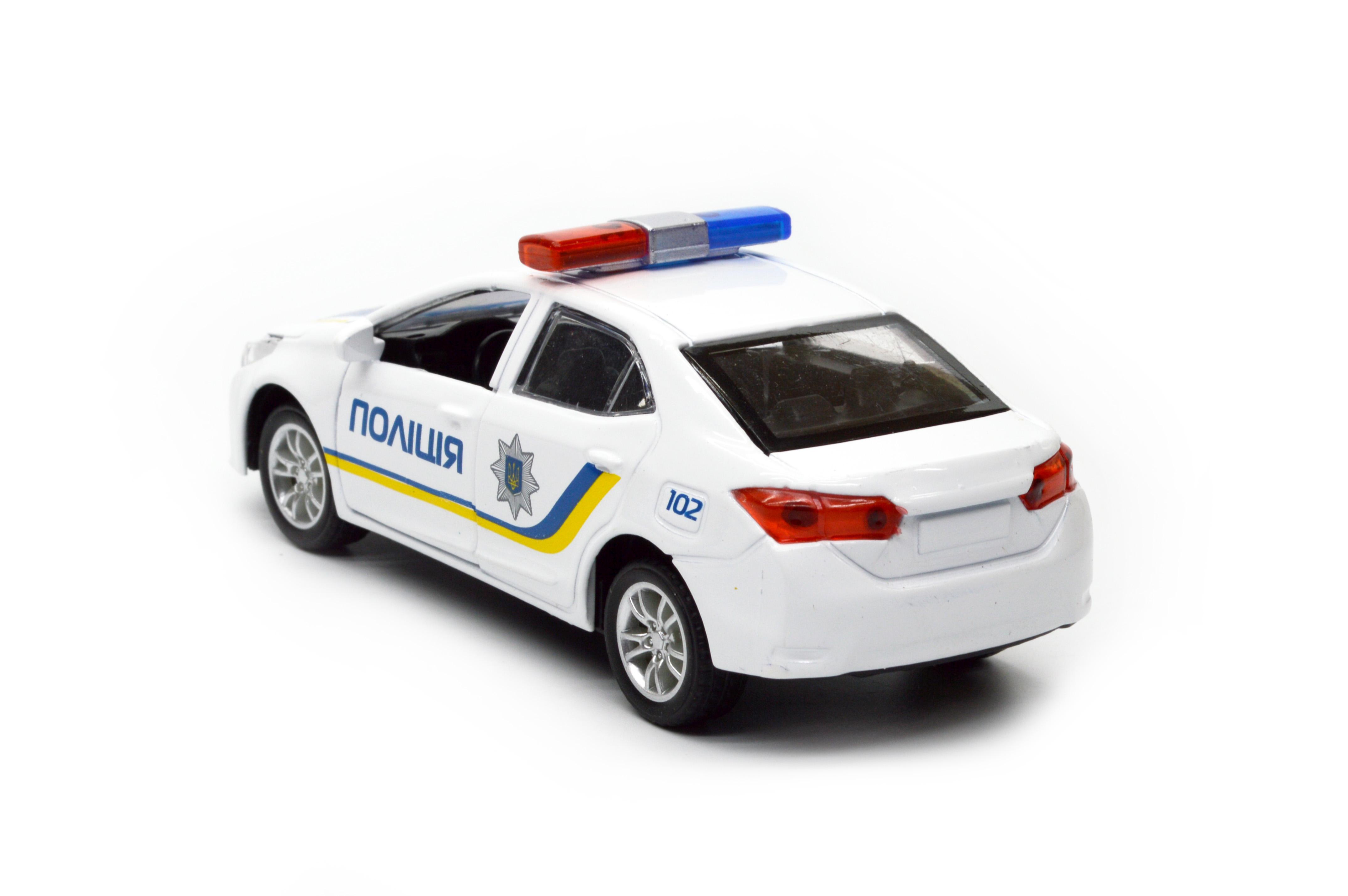 Модель металева Автоексперт поліція 0499 - фото 3