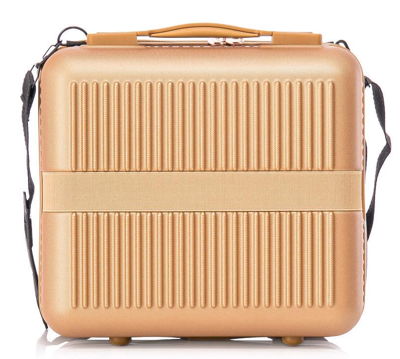 Кейс для косметики SEMI LINE 16 л Gold (T5663-2) - фото 4