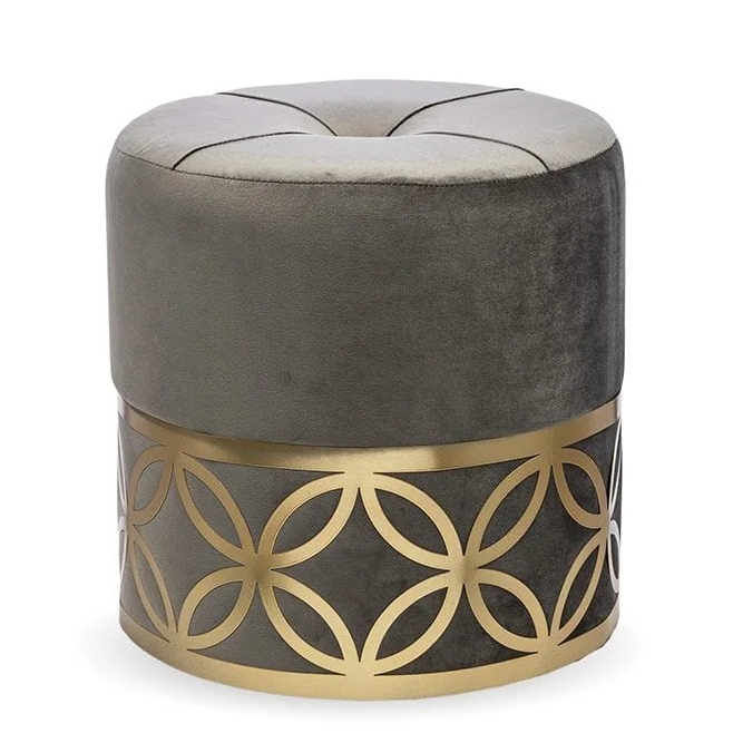 Пуфик Flora Серый (34052) Пуфик Flora Серый (34052)