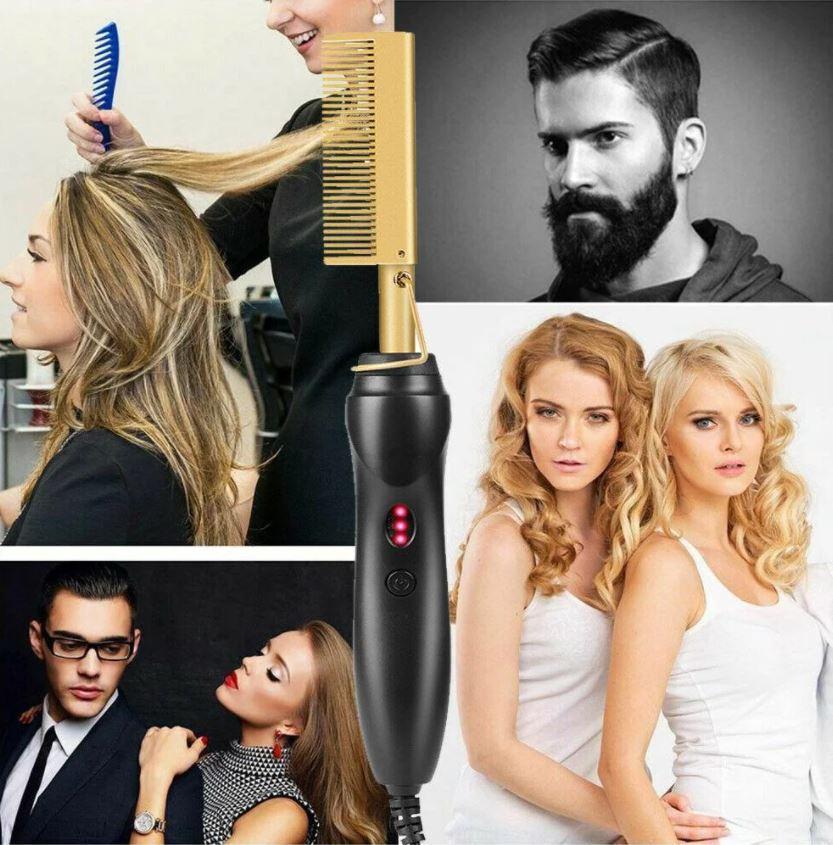 Гребінець-випрямляч для волосся High Heat Brush 7951 40 Вт Чорний (4db513d6) - фото 5 Гребінець-випрямляч для волосся High Heat Brush 7951 40 Вт Чорний (4db513d6) - фото 5