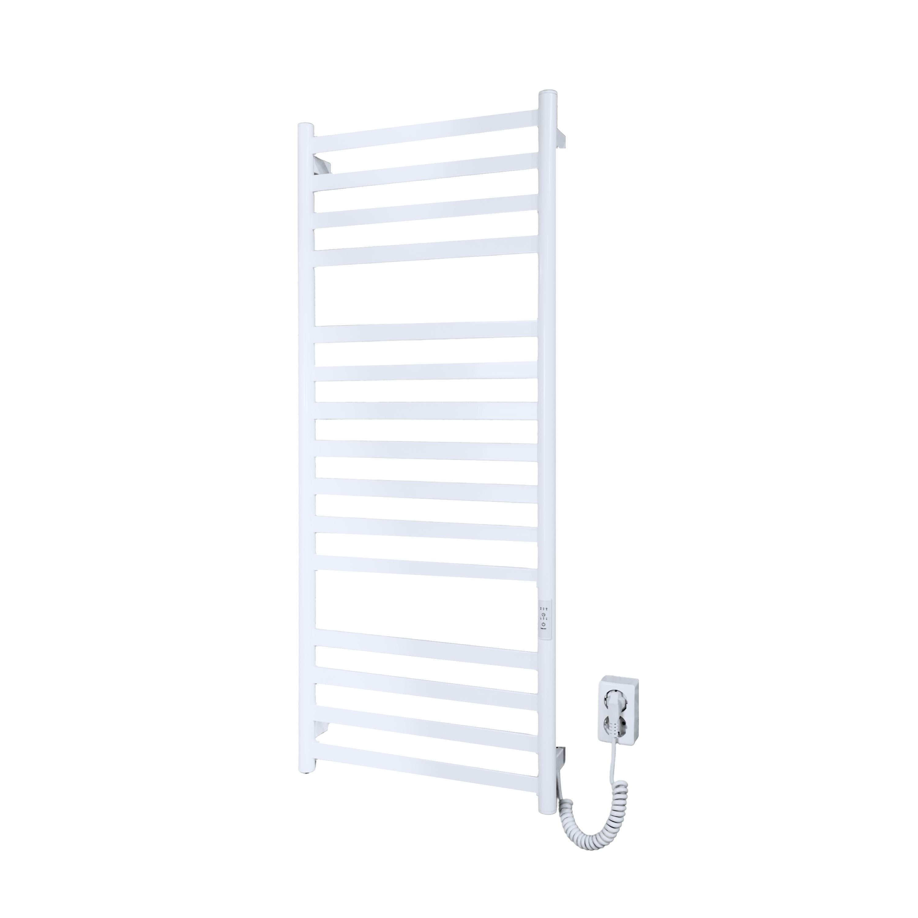 Полотенцесушитель электрический Carino Миа с контроллером 1190x490 мм Белый глянец (M1949FWG)