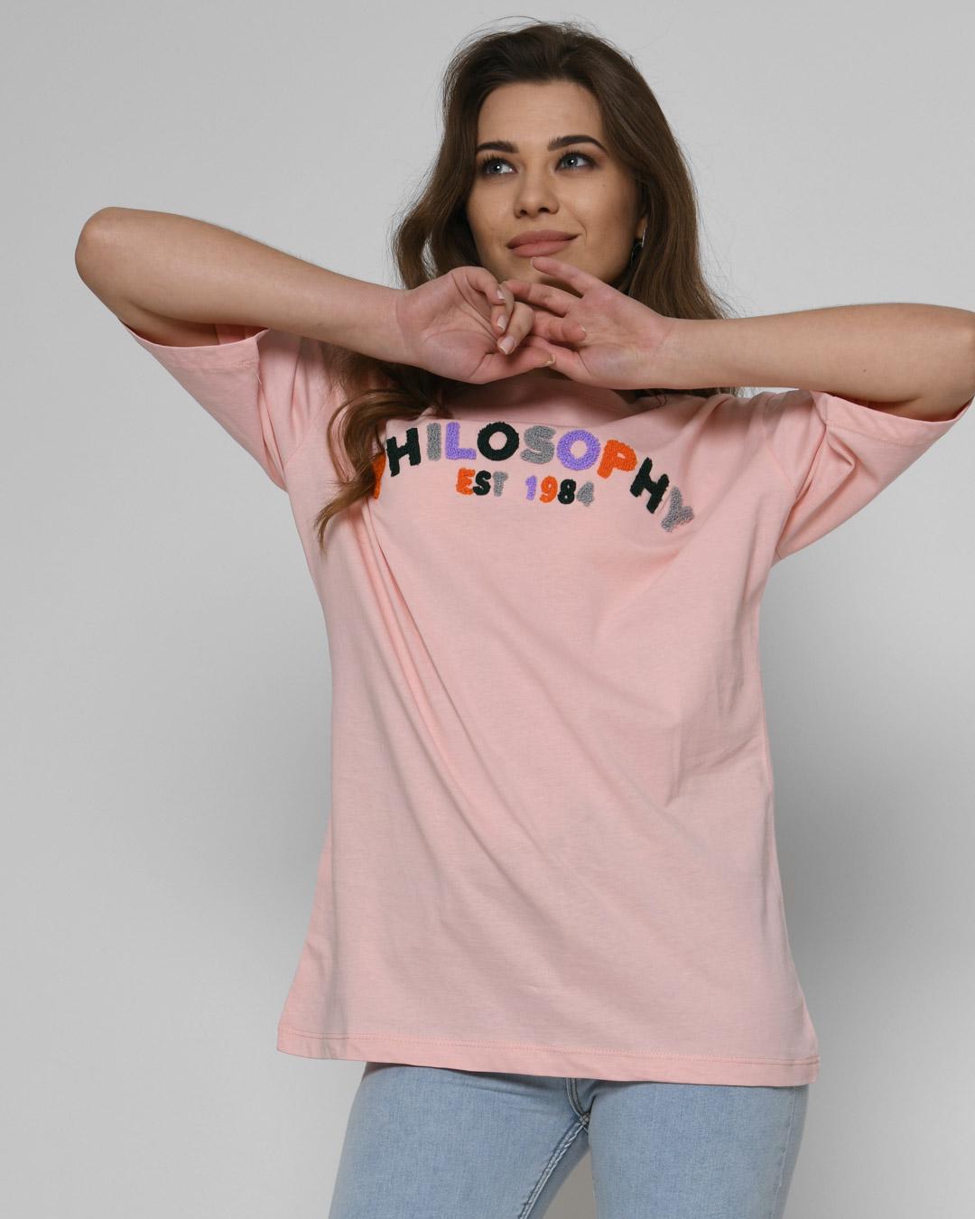 Футболка Carica FK-6954-15 L Розовый (2000002468349)