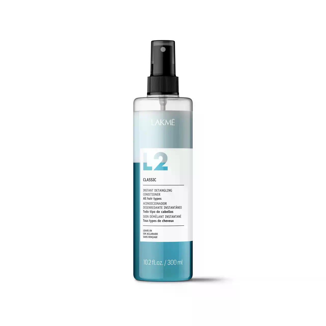 Кондиционер для волос двухффазный Lakme L2 Classic instant Hair Conditioner Rinse-Free 300 мл