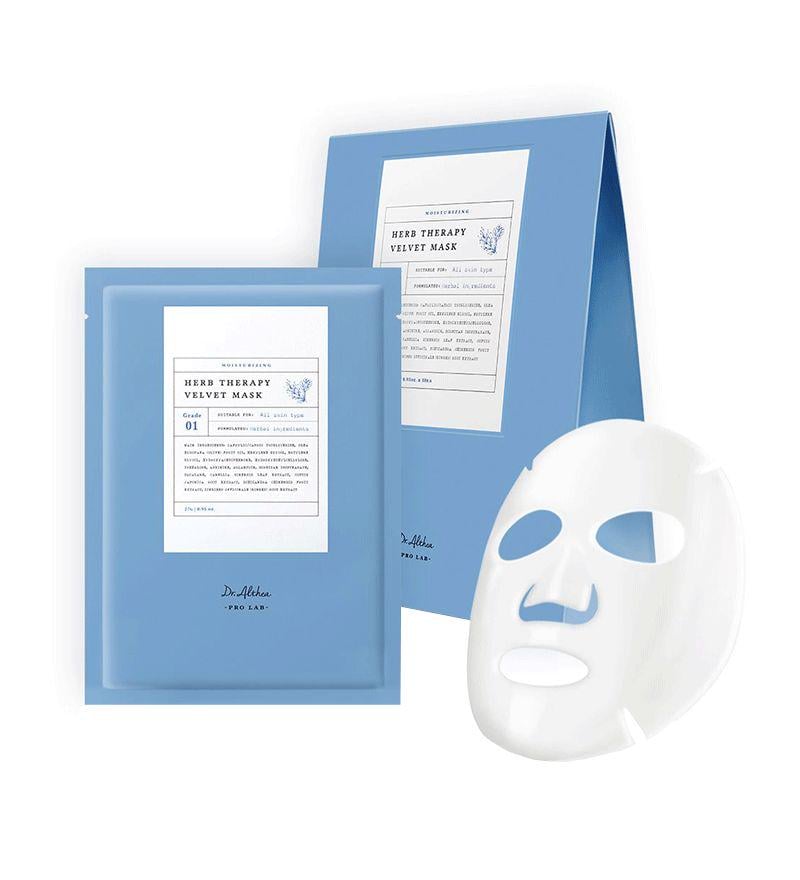 Маска для лица тканевая Dr. Althea Herb Therapy Velvet Mask 1 шт. 27 г (250670)