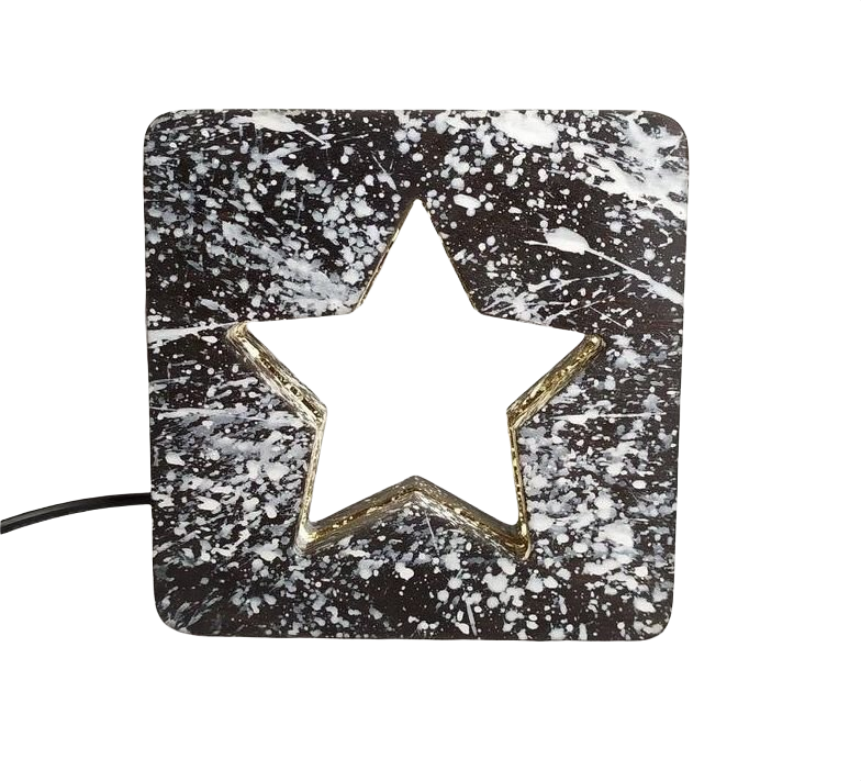 Светильник ночник из дерева ручной работы (23051-Нов)