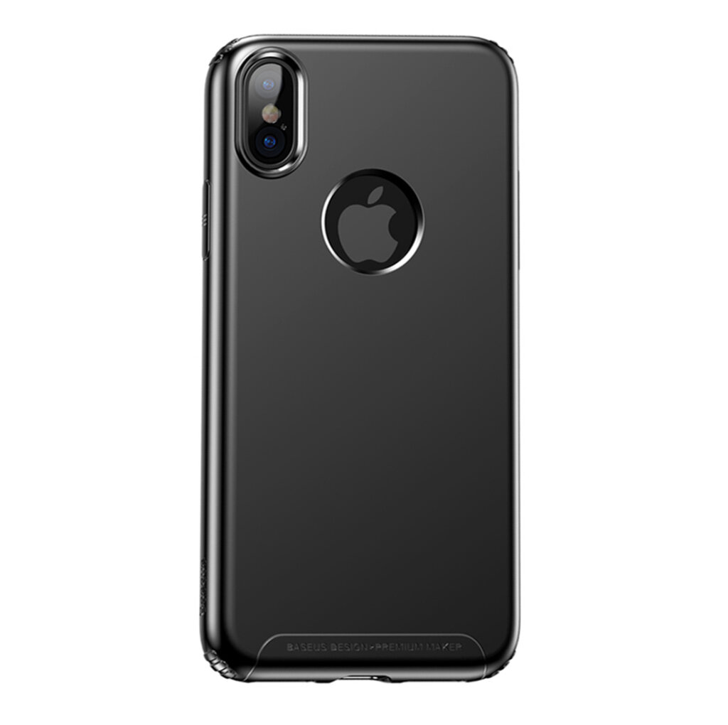 Чехол для телефона Baseus Soft Case iPhone X/Xs Black (WIAPIPHX-SJ01)