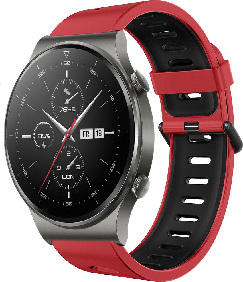 Ремешок Traf для Huawei Watch GT 2 Pro Red-Black (32528)