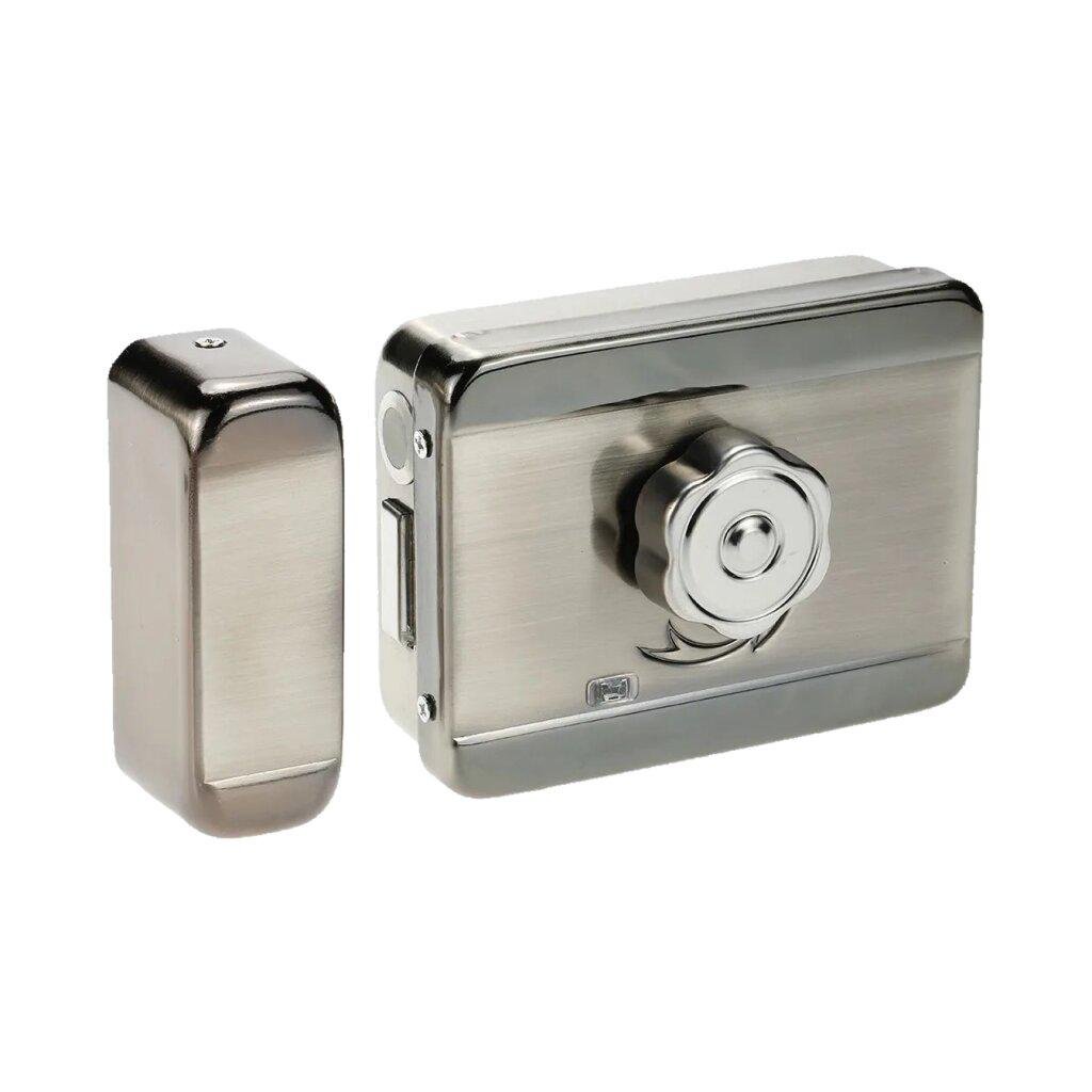 Електроригельний замок GreenVision GV LEMR-112 накладний хромована сталь 9-15 В (622786)