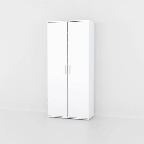 Шкаф с полками для одежды и обуви Nils 1780x800x390 мм Белый (id27-0000-08-white)