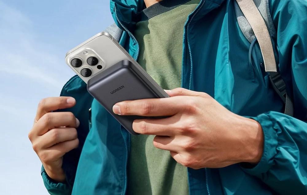 Повербанк Ugreen PB761 10000 mAh 30W Black (614096) - фото 6