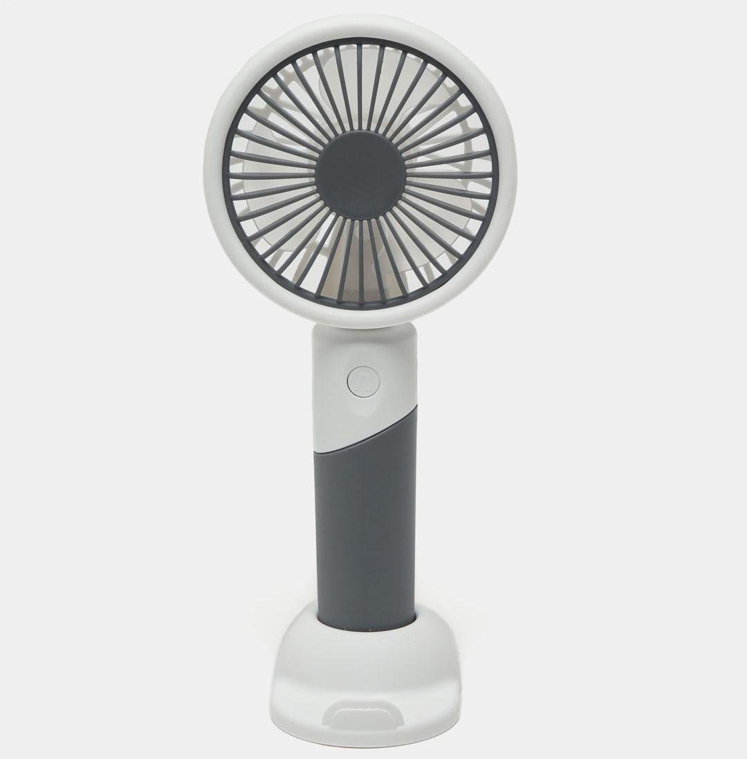 Настольный вентилятор с USB-зарядкой ZB 100 Mini Fan 2в1 Серый