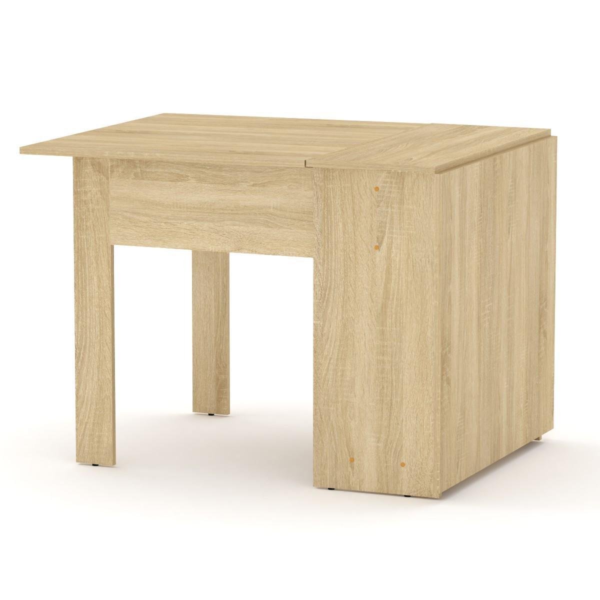 Стол раскладной МеблиКо книжка-1 76х33х74 см Дуб сонома (k-2301-3) - фото 1 Стол раскладной МеблиКо книжка-1 76х33х74 см Дуб сонома (k-2301-3) - фото 1