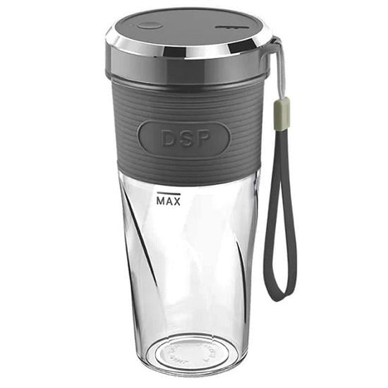 Блендер-шейкер для смузи и коктейлей DSP KJ2087 50 Вт 350 мл Grey (MG-01629)
