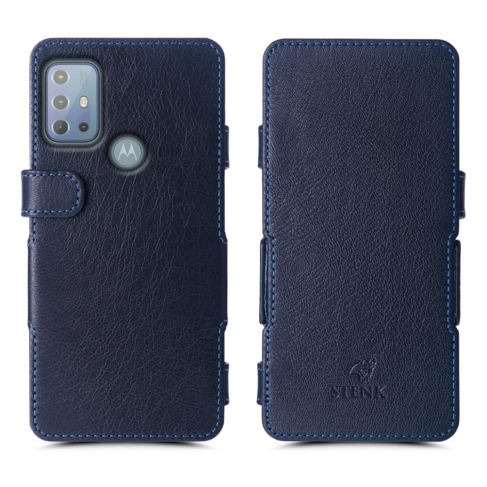 Чехол книжка Stenk Prime для Motorola Moto G20 Синий (69079) Чехол книжка Stenk Prime для Motorola Moto G20 Синий (69079)