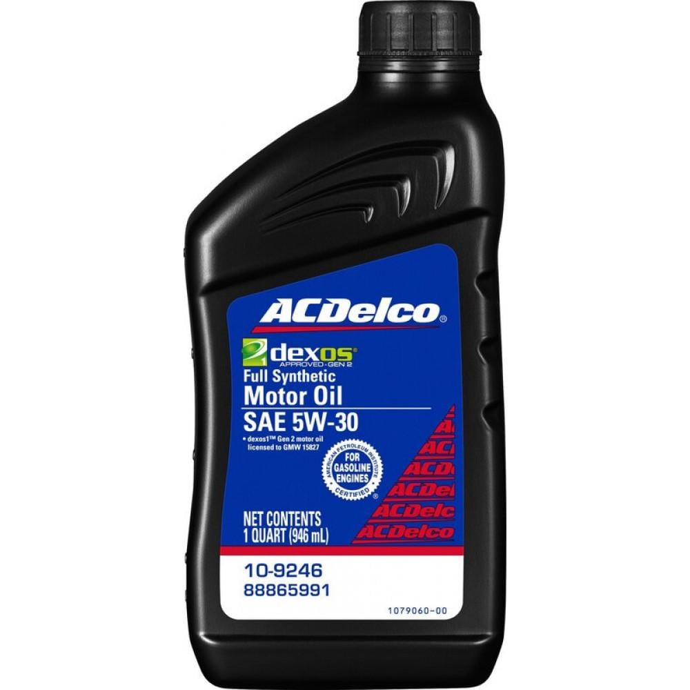 Масло моторное ACDelco Dexos1 Full Synthetic 5W-30 0,946 л (10-9234)