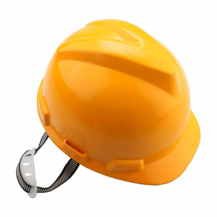 Каска защитная Tolsen 45188 с пряжкой для регулировки Желтый (29079561) - фото 1