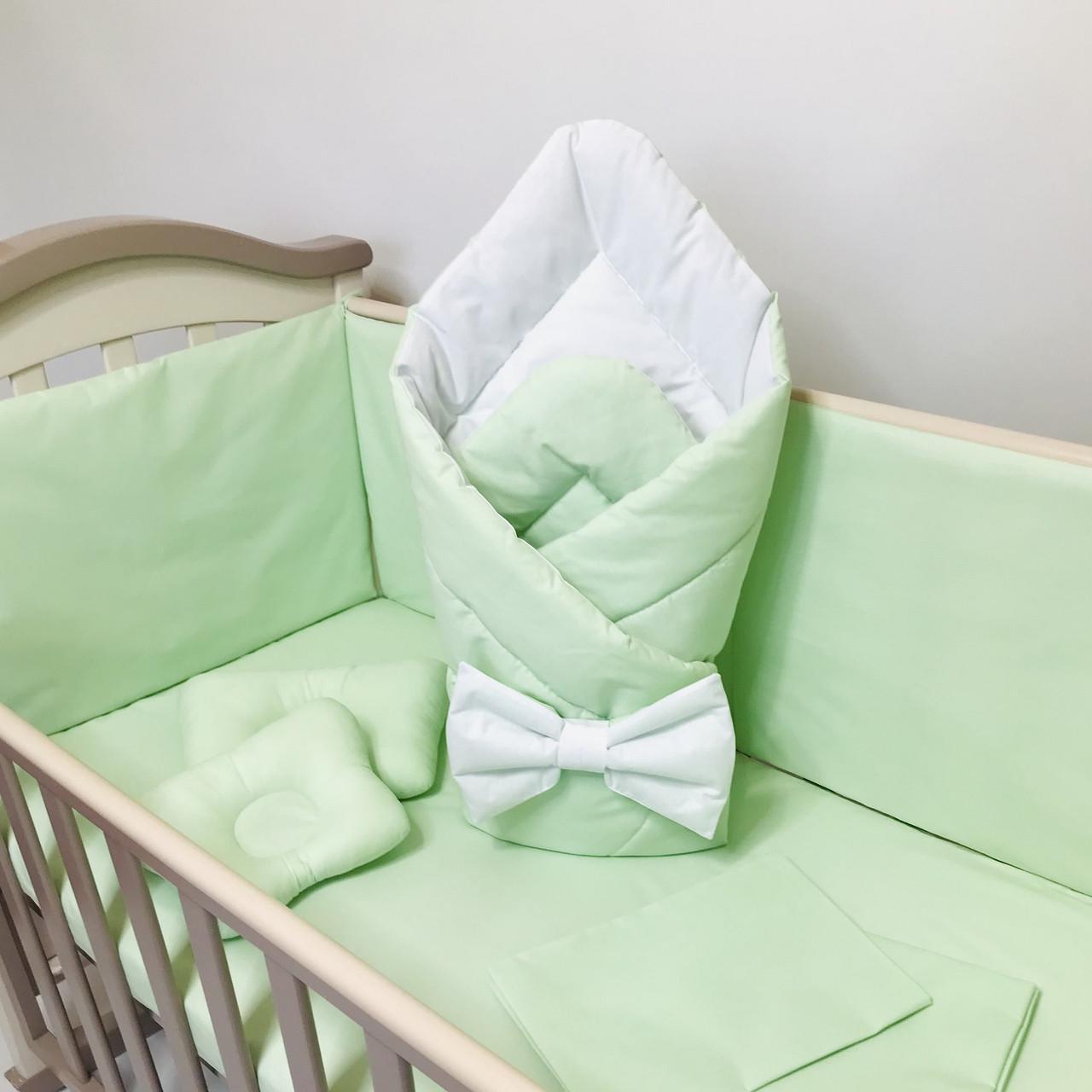 Конверт на выписку Penetka деми бязь 90x90 см Салатовый (6502.90.90.96) - фото 7 Конверт на выписку Penetka деми бязь 90x90 см Салатовый (6502.90.90.96) - фото 7