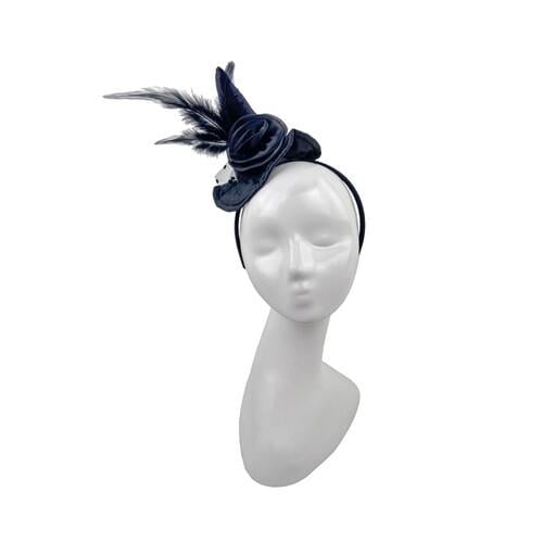 Колпак Ведьма мини на обруче (19-165BLK)