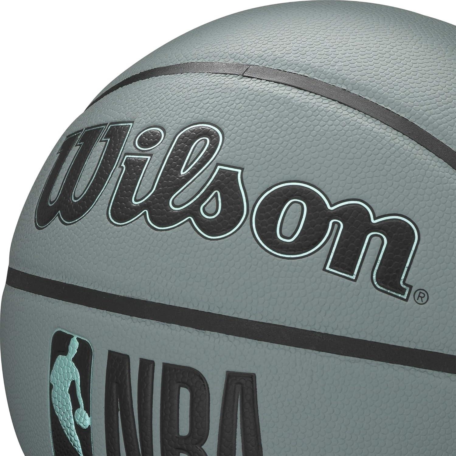 Баскетбольний м'яч Wilson NBA FORGE р. 6 Сірий (WTB8203XB06) - фото 7 Баскетбольний м'яч Wilson NBA FORGE р. 6 Сірий (WTB8203XB06) - фото 7