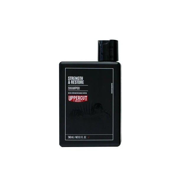 Шампунь для чоловічого волосся Uppercut Deluxe Strength and Restore Shampoo зміцнювальний 240 мл